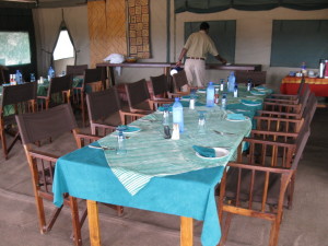 Impressive Dining Room in the Bush!