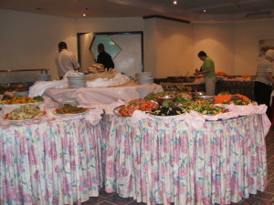 Hotel Buffet Kosher and Delicious