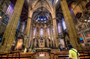 Santa Eulalia Cathedral Interior by Worldsiteguides