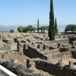 Ruins of Tiny Houses in the Town