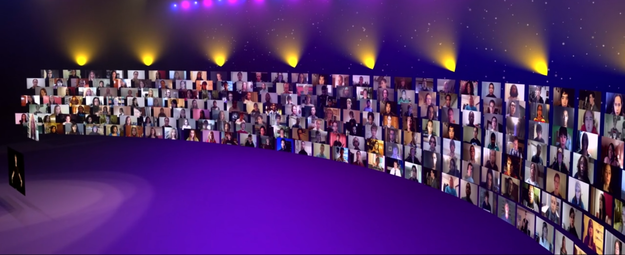 TED Talk Virtual Choir Screen Shot