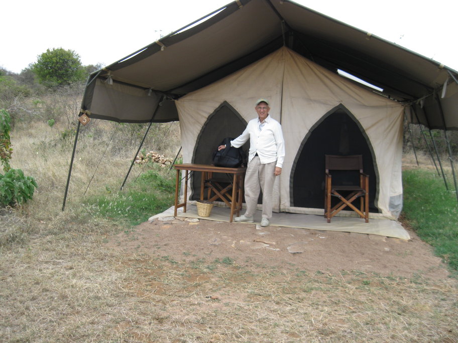 Our First Nyumba (Tent)
