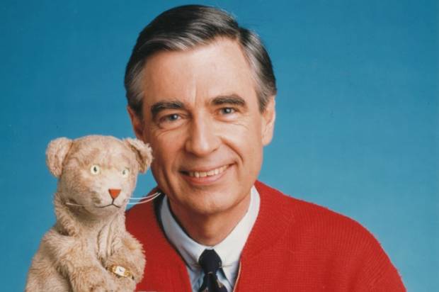 Fred Rogers and friend by Salon News