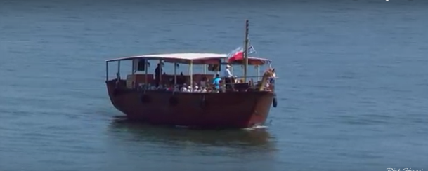 Replica Boat on the Sea of Galilee