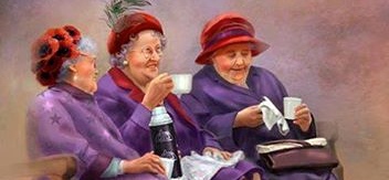 Three Sisters - Senior Moments Series - Laughing at Old Age