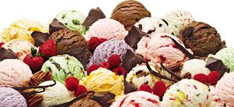 ice cream lot of scoops